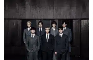 Groups photo of K-pop boy band BTS