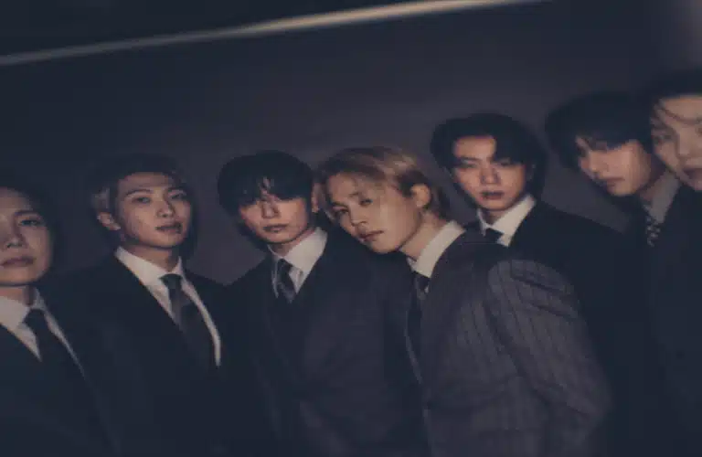 Photo of BTS from Netlix documentary "BTS: THE RETURN"