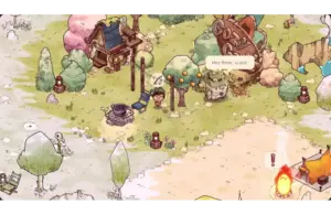 Screenshot from Cozy Grove on the Epic Games Store