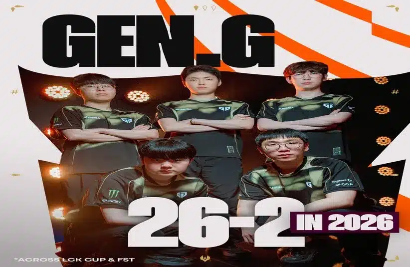 Gen.G Stats for the year, including First Stand