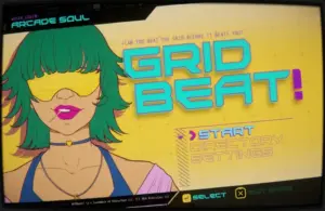 The main menu of GridBeat.