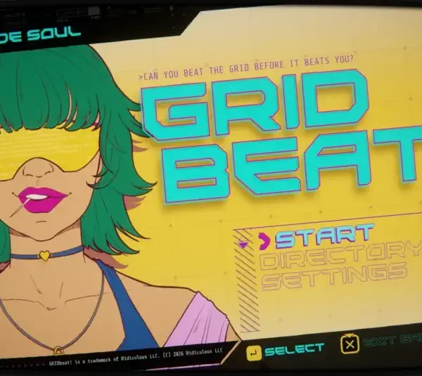 The main menu of GridBeat.