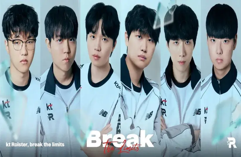 KT Rolster's Roster for the LCK Cup