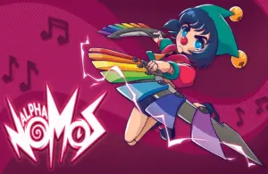 Key Art for new Indie Hack-n-Slash Rhythm Game Alpha Nomos