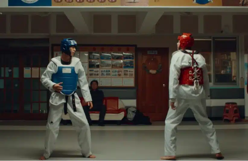 Screenshot from "Let Free the Curse of Taekwondo"
