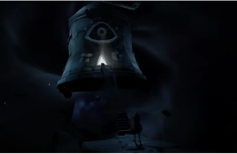 Little Nightmares VR Altered Echoes, Dark Six finding a place with a piece of herself