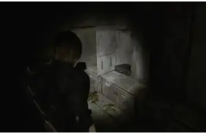 Resident Evil Requiem Briefcase Code, Leon finding the briefcase in the S.T.A.R.S. locker room