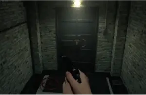 Resident Evil Requiem, Cold Storage ends up with a broken handle.