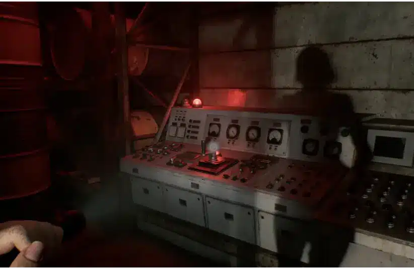 Resident Evil Requiem The Girl, Grace finding the first crank in the water treatment plant