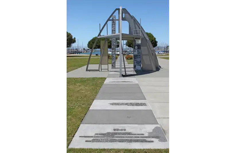 Photo of the Rose the Riveter Memorial in Richmond, CA