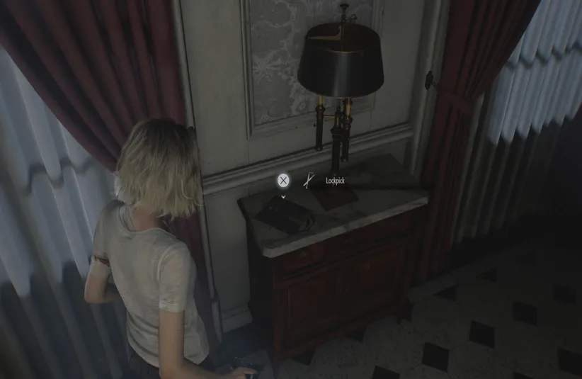 lockpick location # 1 in Resident Evil Requiem