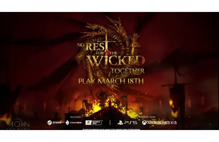 No Rest for the Wicked Patch 1 update poster