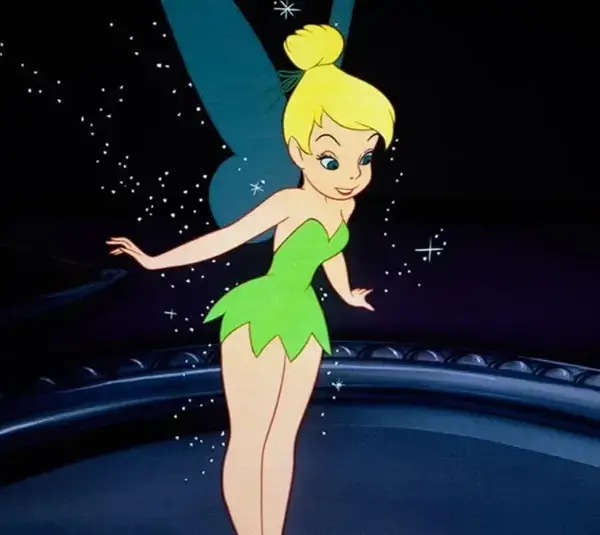 Tinker Bell in Disney's "Peter Pan"
