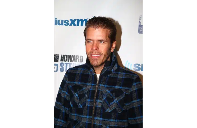 Jan 31, 2014; New York, NY, USA; Celebrity gossip blogger Perez Hilton on the red carpet prior to attending the Howard Stern 60th Birthday Bash at the Hammerstein Ballroom. Mandatory Credit: Mark J. Rebilas-Imagn Images