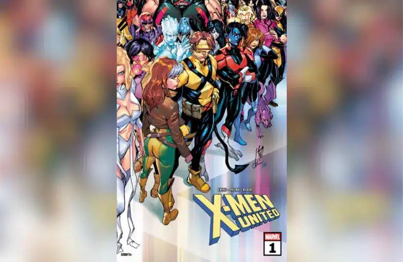 Cover for "X-Men United #1." Courtesy of Marvel Comics
