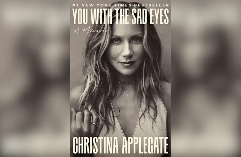 Cover for "You With The Sad Eyes" by Christina Applegate. Courtesy of Hachette Book Group