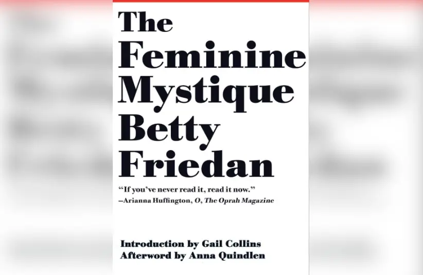 Cover for "The Feminine Mystique" by Betty Friedan. Courtesy of W. W. Norton & Company