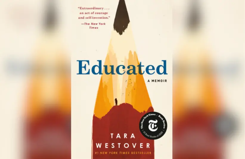 Cover for "Educated" by Tara Westover. Courtesy of Penguin Randomhouse
