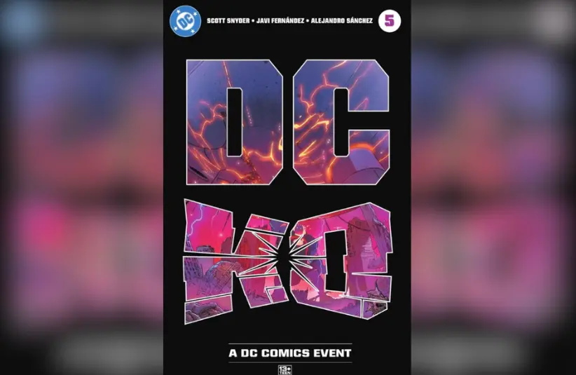 Cover for "DC K.O. #5," Courtesy of DC Comics
