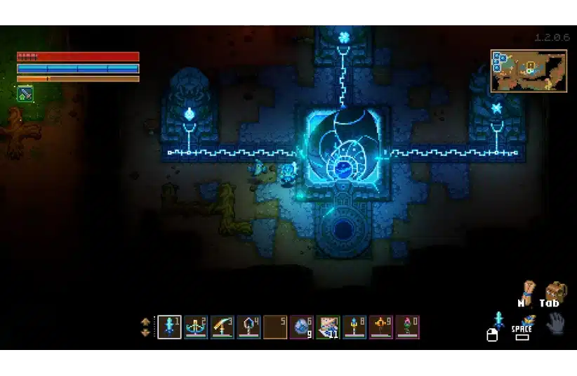 The powered Core in Core Keeper