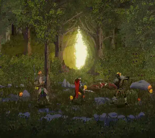 Indie 2D Soulslike game Crimson Capes