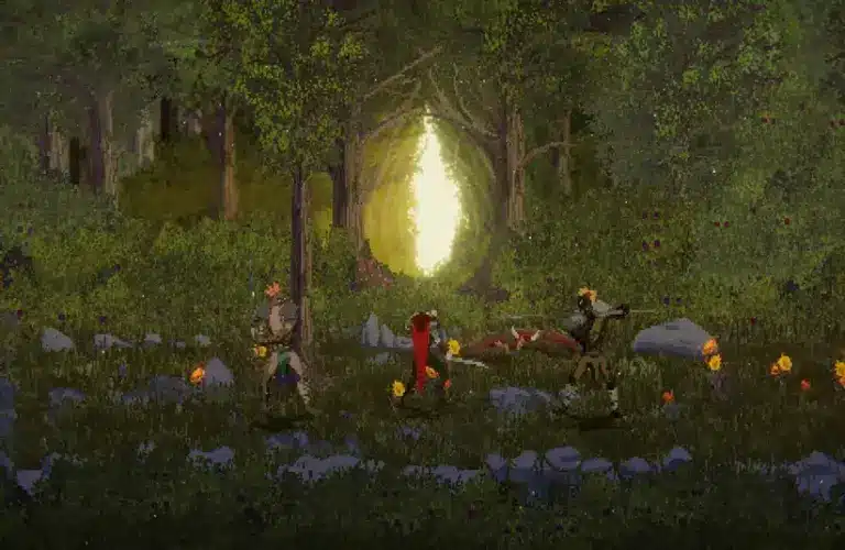 Indie 2D Soulslike game Crimson Capes