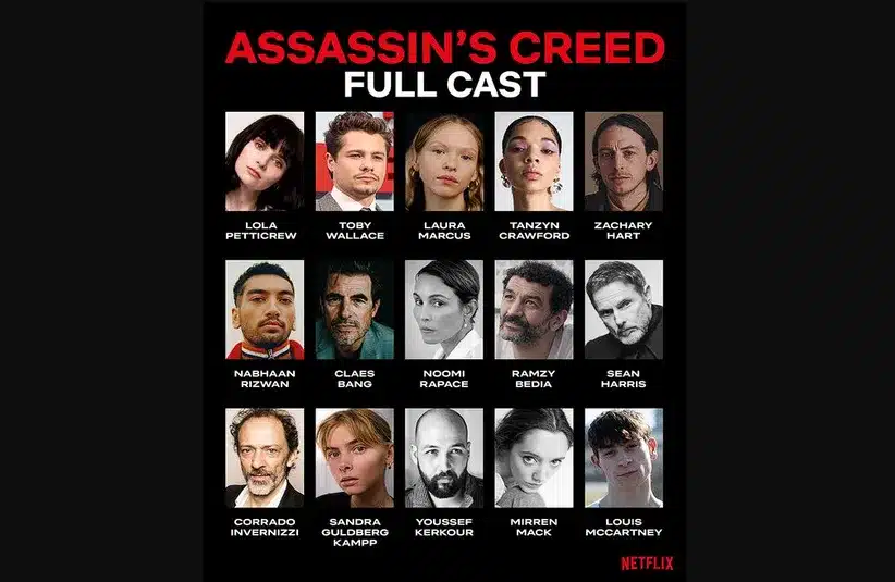 Netflix adatation of Assassin's Creed full cast announement