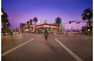 In today's daily Drop, we have a man walking in Hollywood.