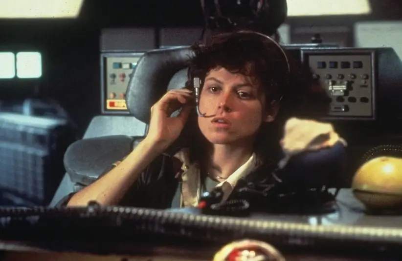 Ellen Ripley in the sci-fi film Alien