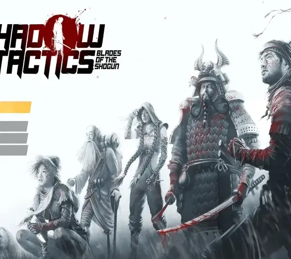 The main menu in Shadow Tactics: Blades of the Shogun