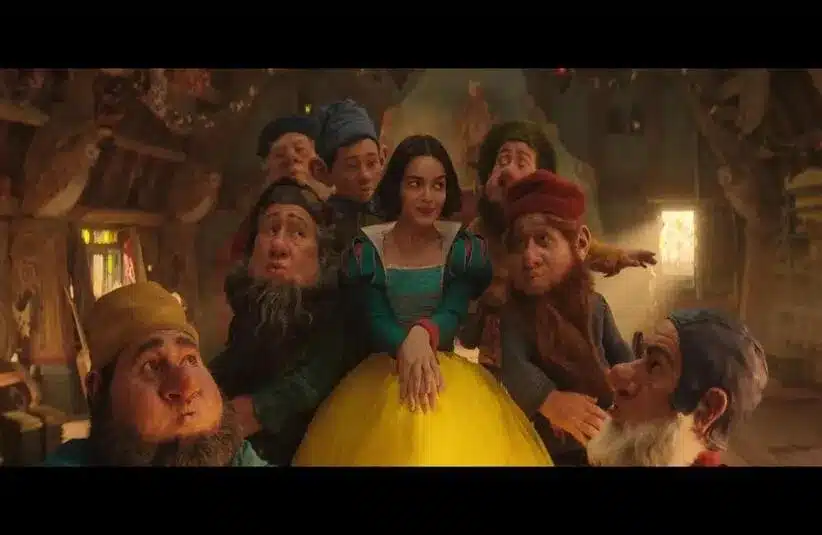 Rachel Zegler and The Seven Dwarfs in Snow White 2025, nominated for 46th Razzie awards