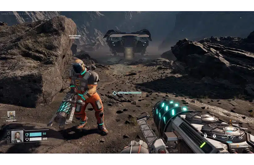 Co-op gameplay from StarRupture