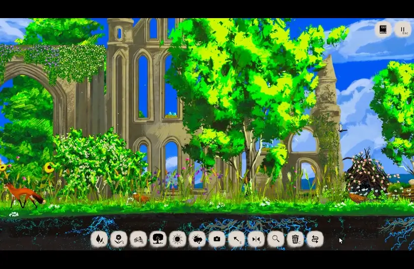 Screenshot from Treeplanter