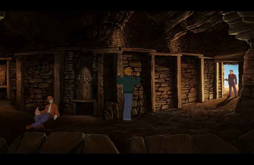 Screenshot from Broken Sword - Shadow of the Templars: Reforged, Epic Games Store, Mobile Games, Free Mobile Games, Adventure, Comedy, Puzzle, 1996 Classic