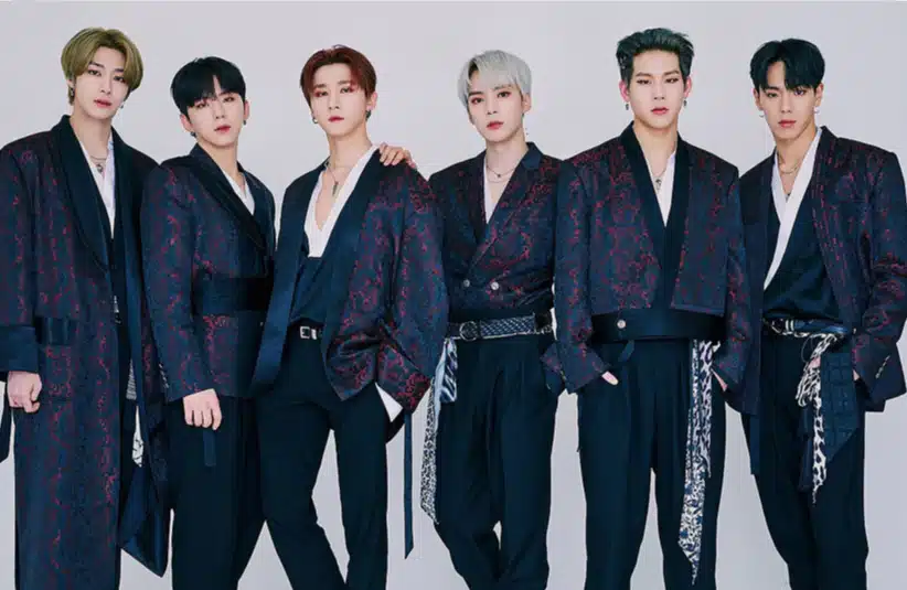 K-Pop boyband MONSTA X group photo
