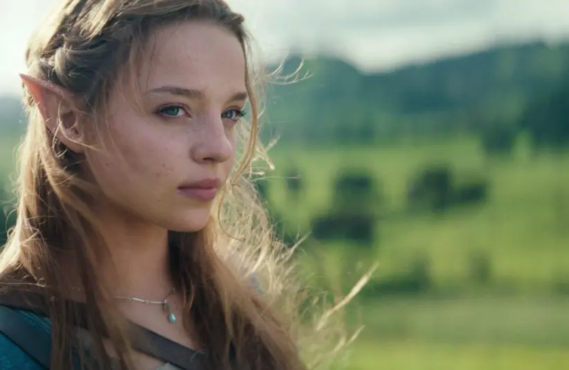 Close up of Bo Bragson as Zelda in "The Legend of Zelda" film