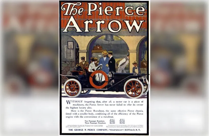 Image of Pierce Arrow advertisement (1909)