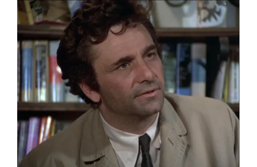 Peter Falk in "Columbo." Courtesy of Universal