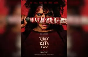 Movie poster for "They Will Kill You" with Zazie Beetz