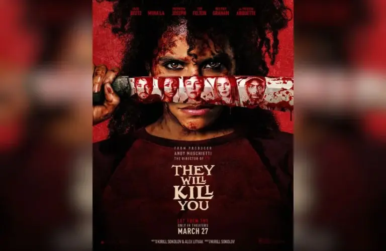 Movie poster for "They Will Kill You" with Zazie Beetz