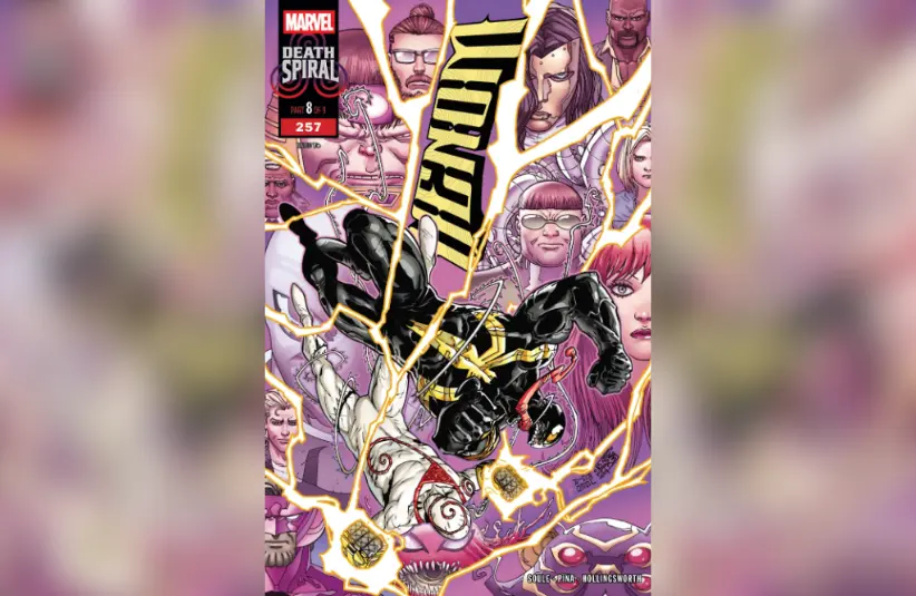 Cover for "Venom #257," courtesy of Marvel Comics
