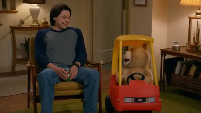 Ted, the foul-mouthed teddy bear who returns in Ted: The Animated Series