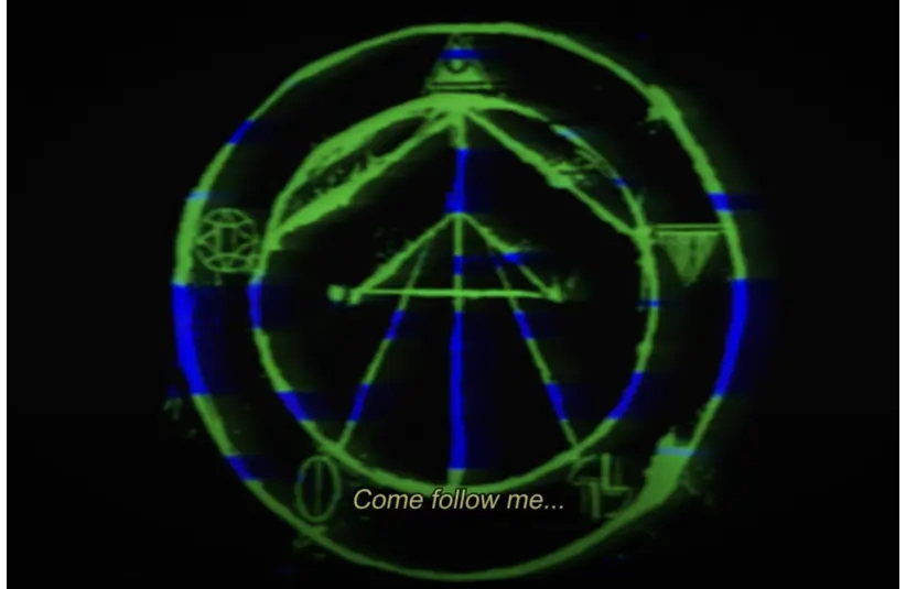 Who Are You!? features imagery around aliens, abductions, and suppressed memories
