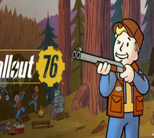 Bethesda Games' fallout 76 title.