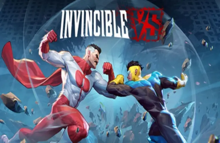 invincible and omni-man clashing on the Invincible VS cover.