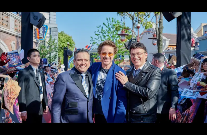 Russo brothers at Avengers: Infinity War event