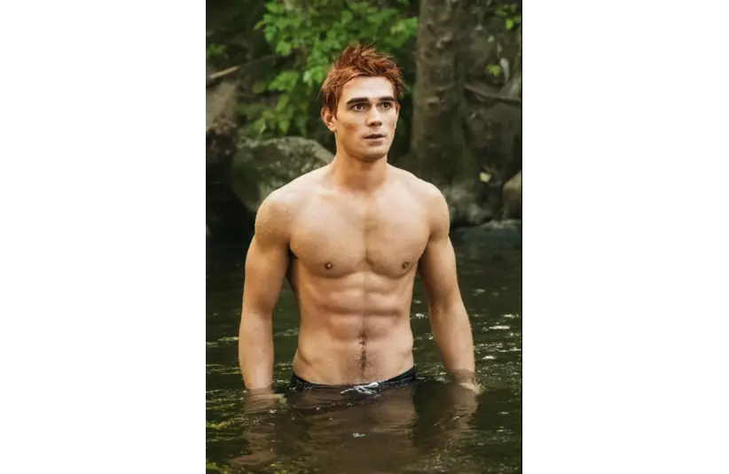 KJ Apa in "Riverdale" (2017). Photo by Katie Yu - © 2018 The CW Network, LLC. All Rights Reserved.
