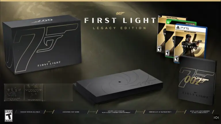 Content for OO7: First Light that players can purchase alongside the James Bond game.