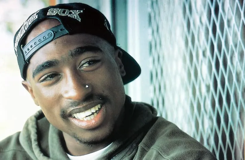 image of Tupac Shakur from the film Poetic Justice.