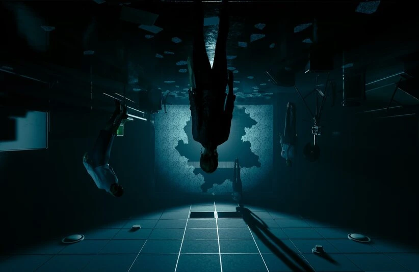 3 characters defying gravity in Control.
